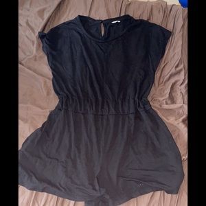 black comfy romper